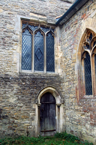 The angle of the chancel and the north transept October 2009